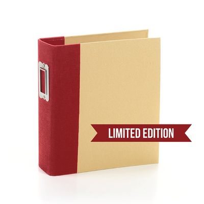 Simple Stories SN@P Binder 6x8&quot; Cranberry