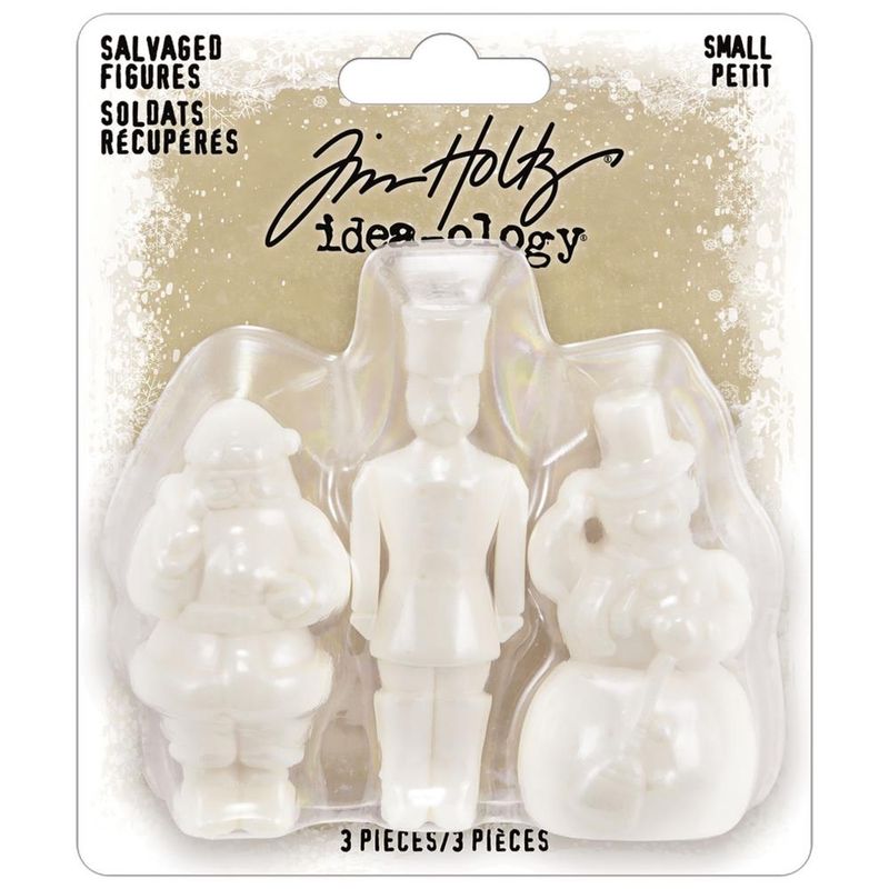 Tim Holtz Idea-ology Christmas 2024 Salvaged Figures 3/pkg