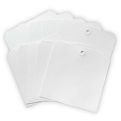 Dina Wakley MEdia Square Tags With Reinforced Holes - Assorted