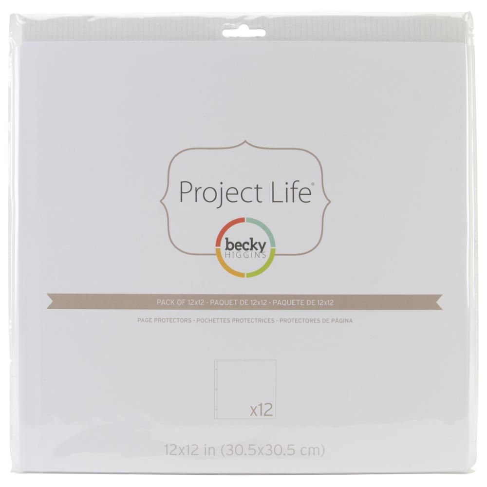 Project Life Page Protectors 12&quot;X12&quot; 12/pkg