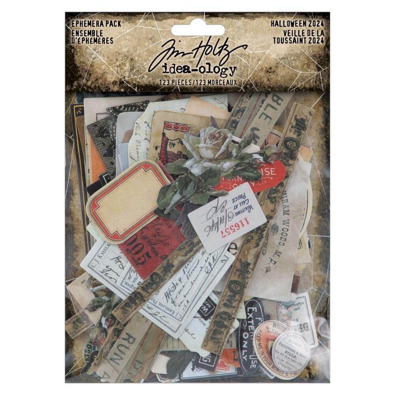 Tim Holtz Idea-ology Ephemera Pack Halloween 2024