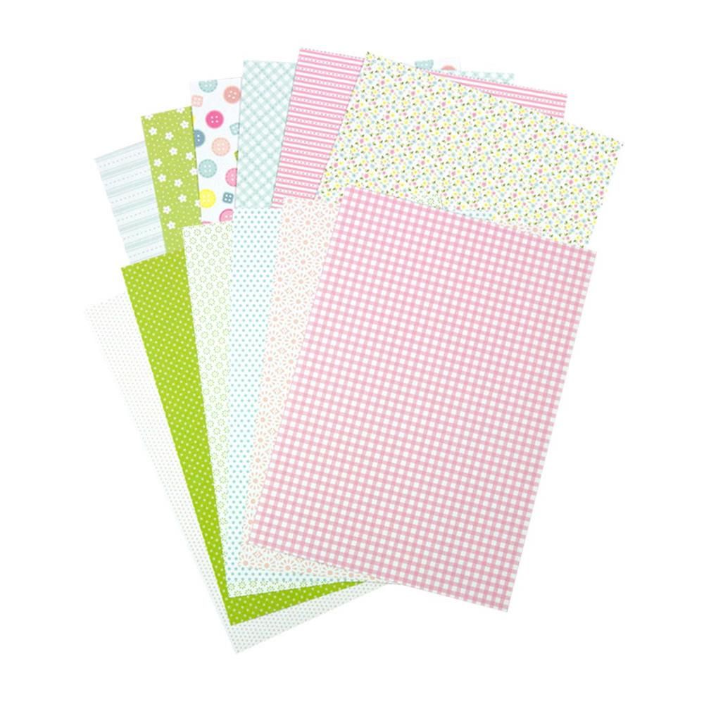 Tonic Studios Sew Crafty Pretty Patterned A4 Papers