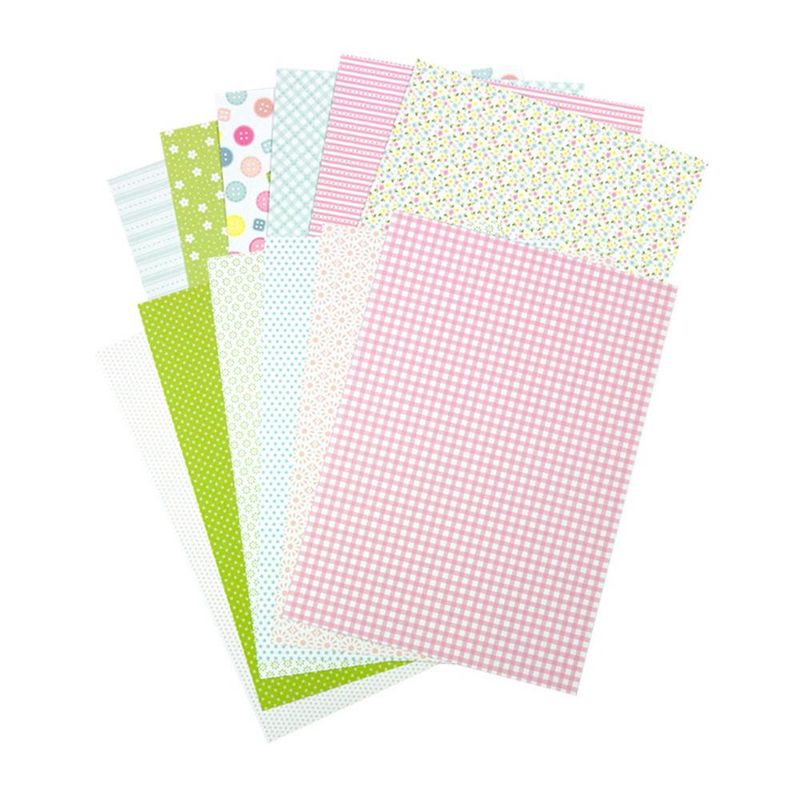 Tonic Studios Sew Crafty Pretty Patterned A4 Papers