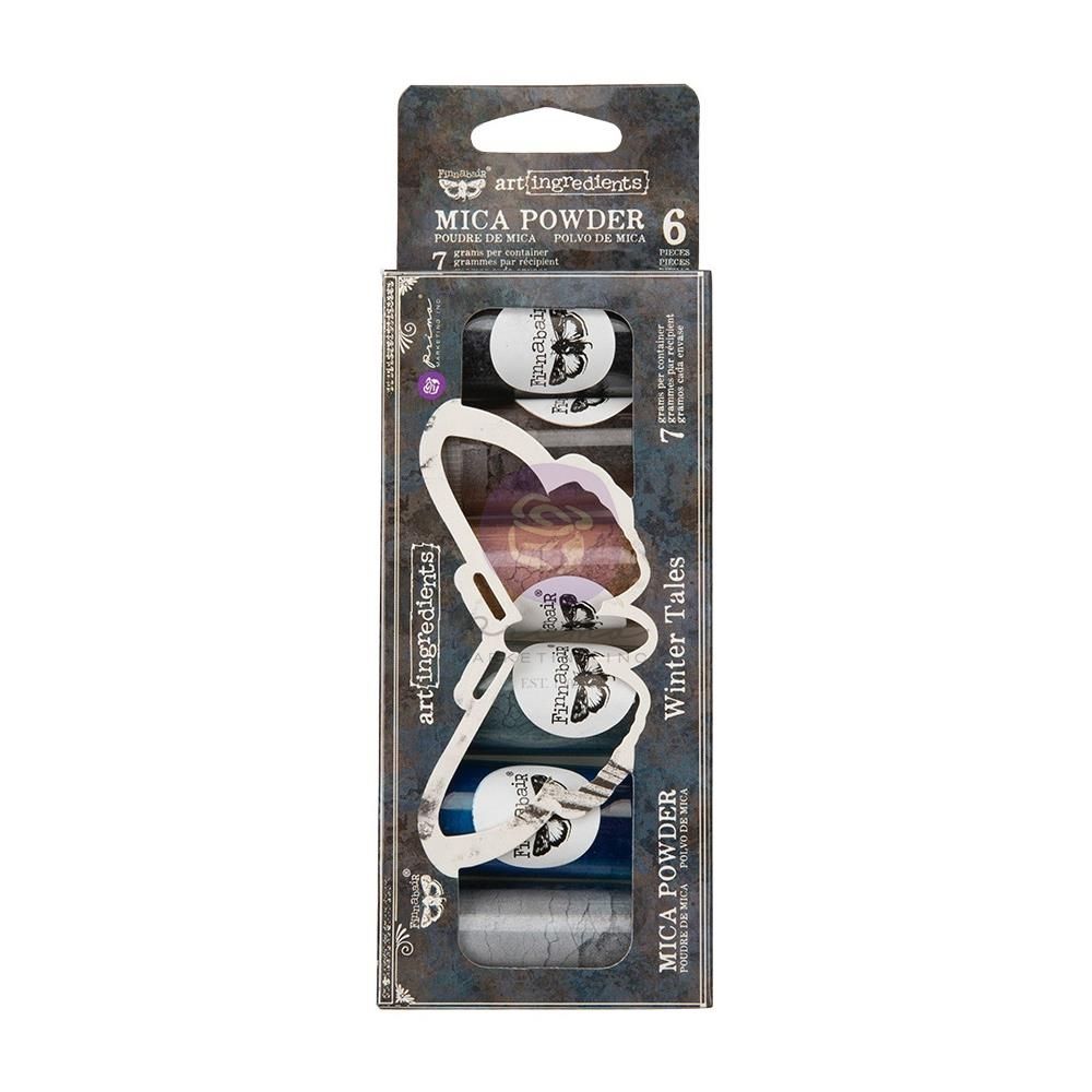 Finnabair Art Ingredients Mica Powder Set Winter Tales