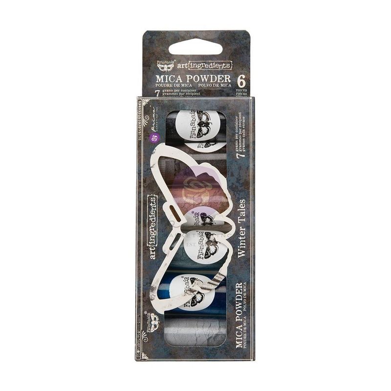 Finnabair Art Ingredients Mica Powder Set Winter Tales