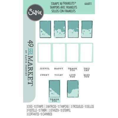 49 and Market Stamps with Framelits - Painted Palettes