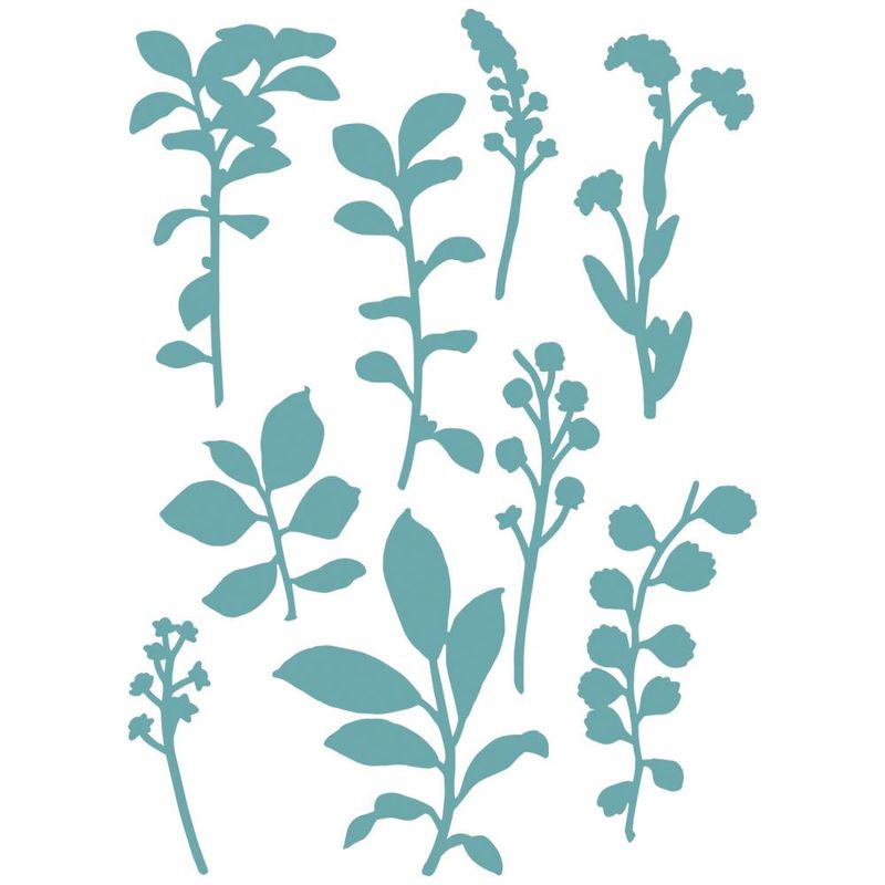 49 and Market Framelits - Fine Stems 02