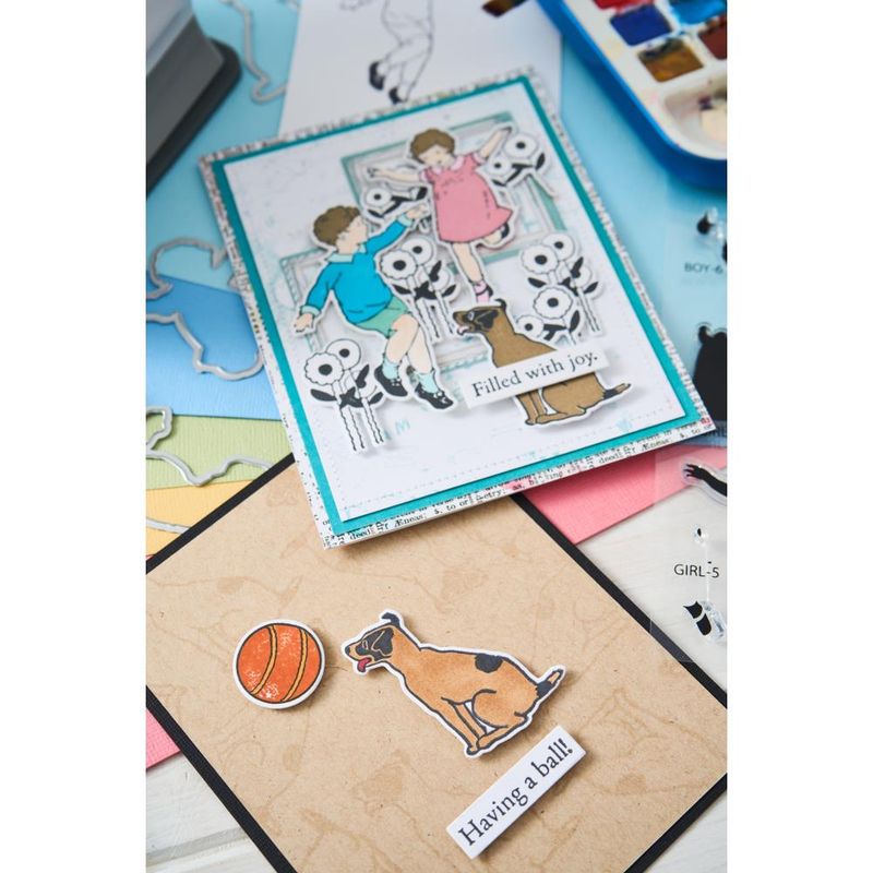 49 and Market Stamps with Framelits - Play Time