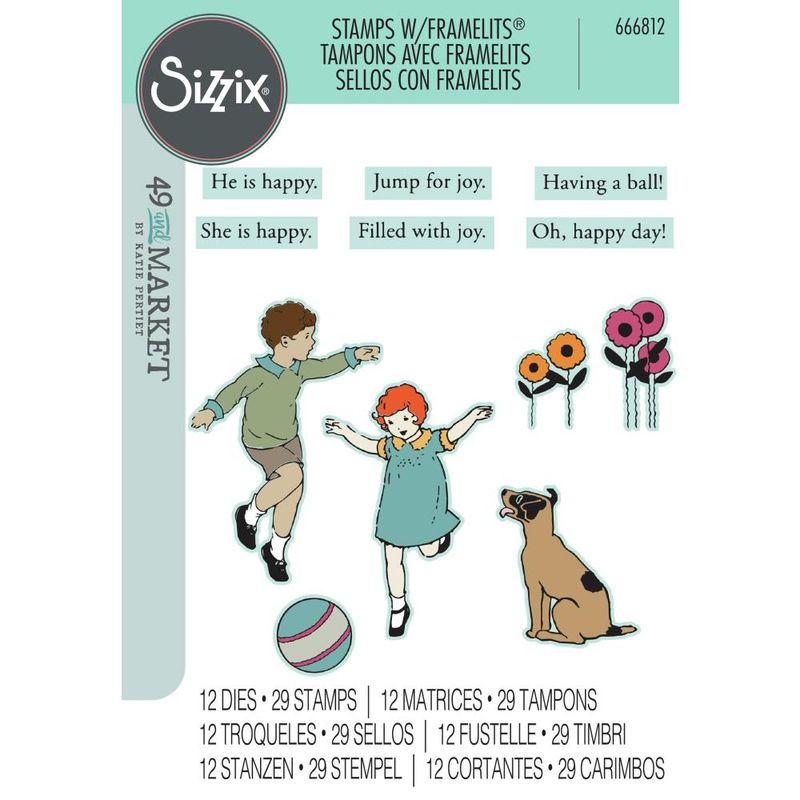 49 and Market Stamps with Framelits - Play Time