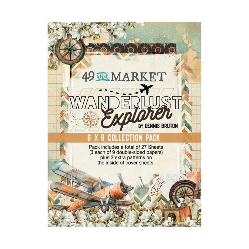 49 and Market Wanderlust Explorer by Dennis Bruton - Assorted