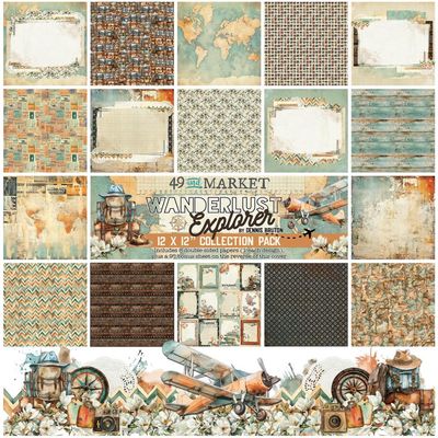 49 and Market Wanderlust Explorer by Dennis Bruton - Assorted
