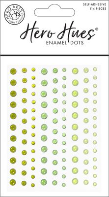 Hero Arts Hero Hues Enamel Dots Assorted 114/pkg