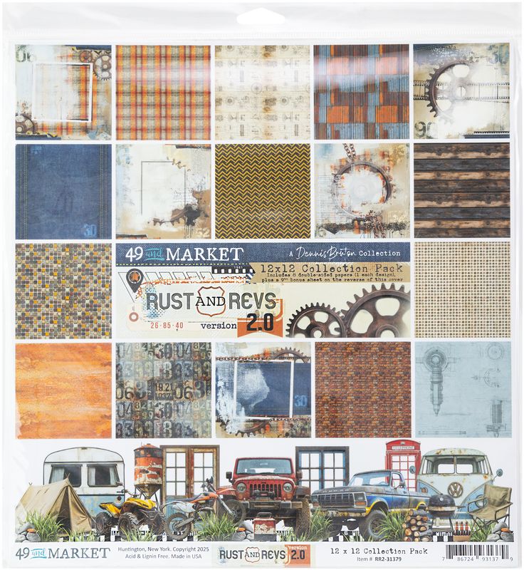 49 and Market Rust and Revs version 2.0 by Dennis Bruton - Assorted