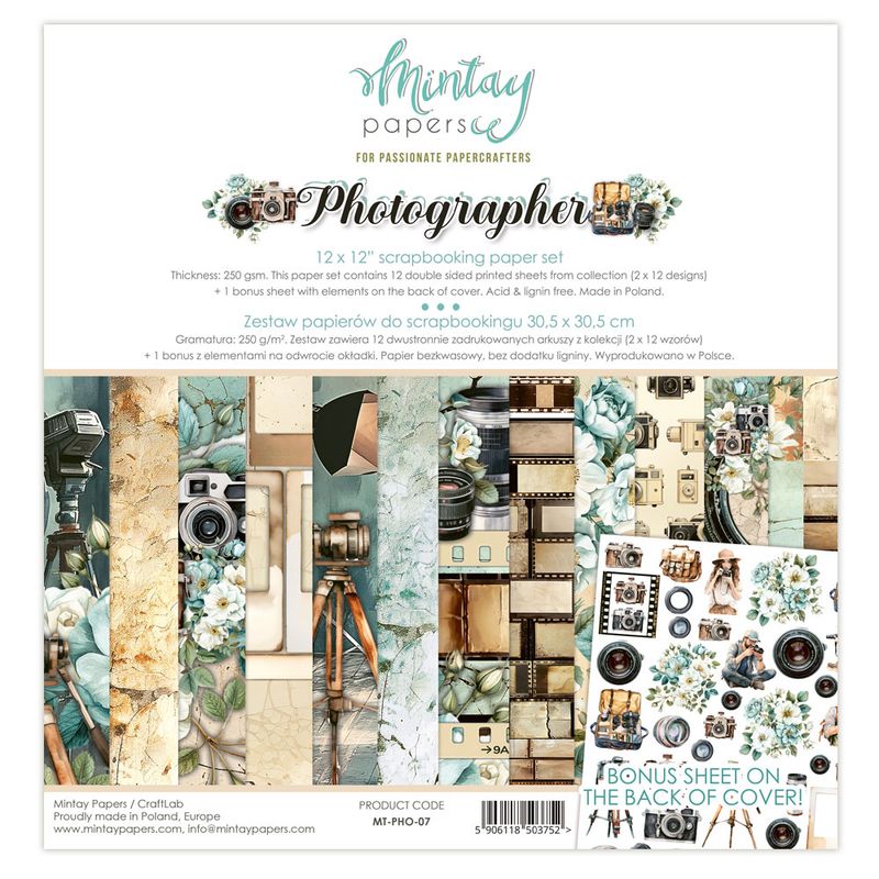 Mintay Papers Photographer - Assorted
