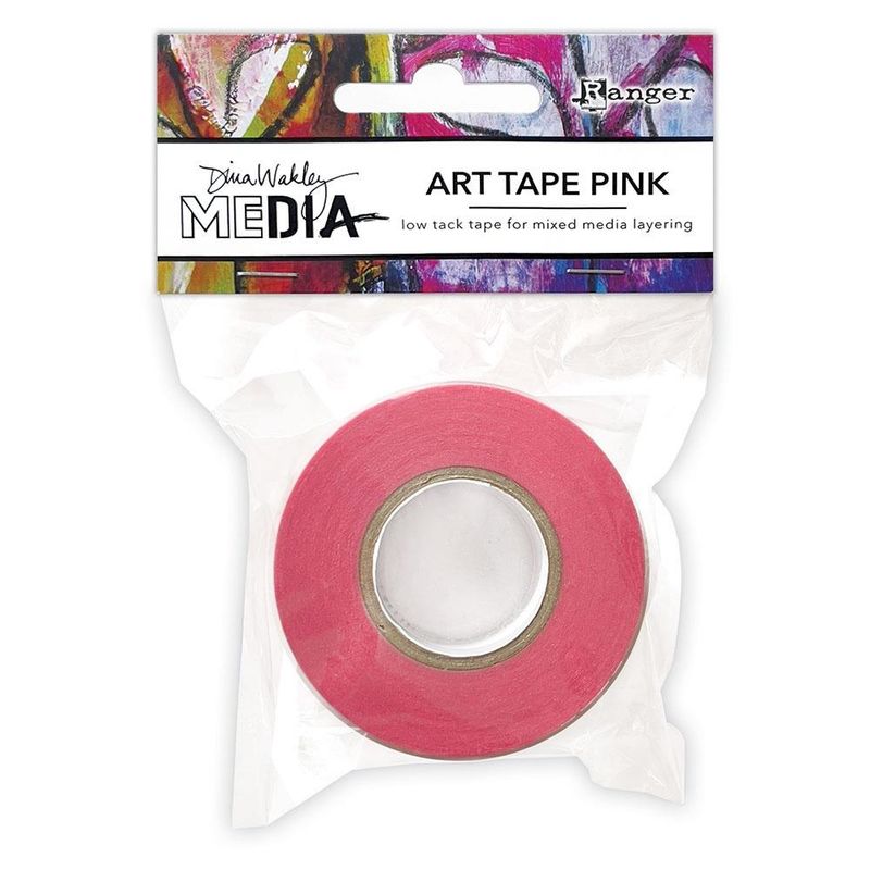 Dina Wakley MEdia Pink Tape
