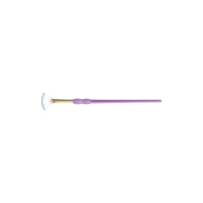 Crafter&#39;s Choice White Taklon Fan Brush - Assorted