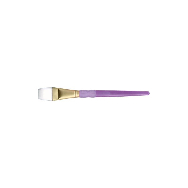 Crafter&#39;s Choice White Taklon Wash Brush - Assorted