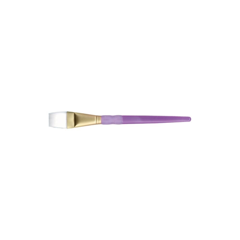 Crafter&#39;s Choice White Taklon Wash Brush - Assorted, Size: 3/8&quot;