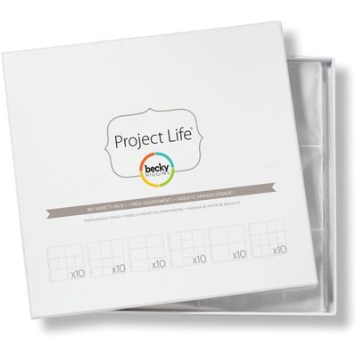 Project Life Big Variety Pack 1 Page Protectors 60/pkg