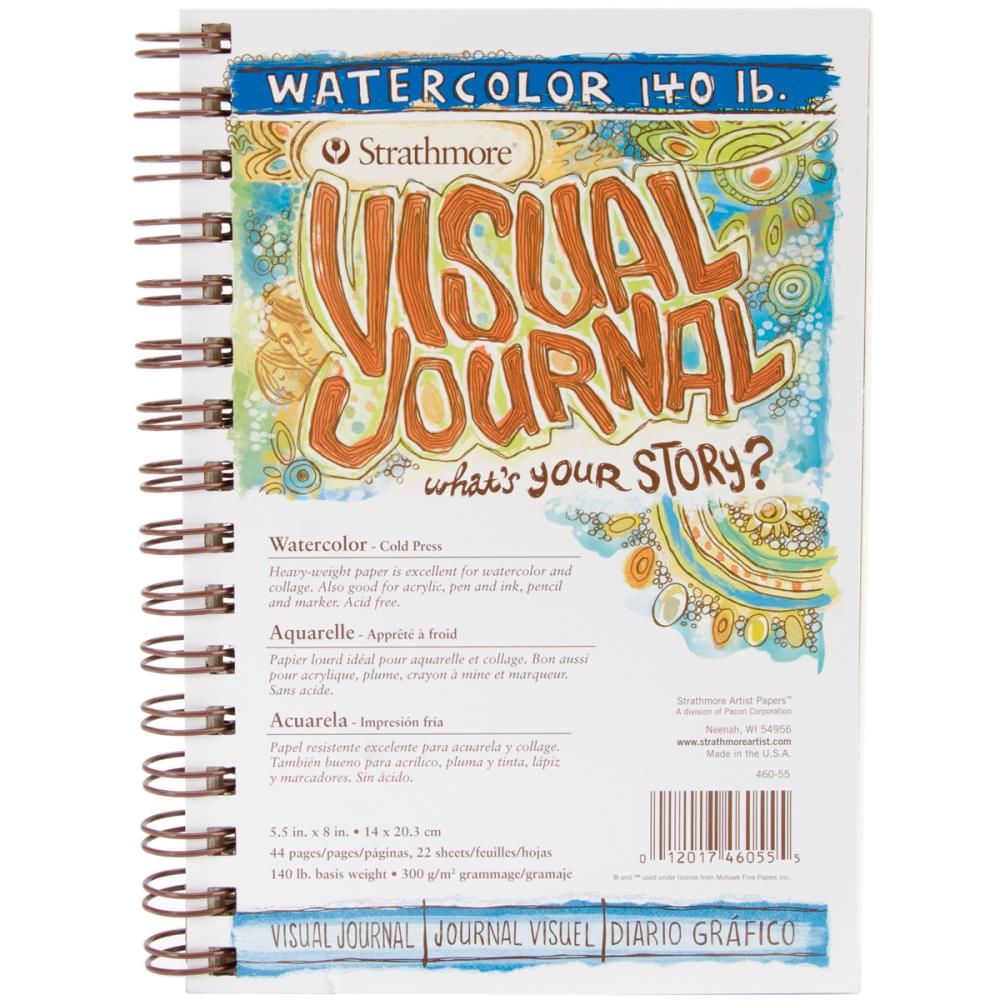 Strathmore Visual Journal Watercolor 5.5x8&quot;