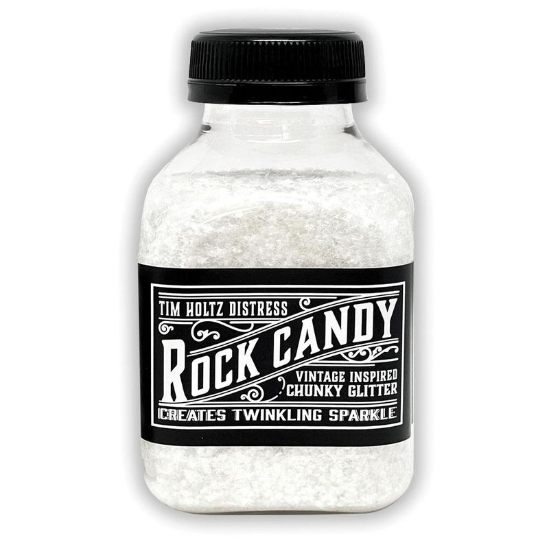 Tim Holtz Distress Glitter Clear Rock Candy Chunky Limited Edition 2025 4.7oz
