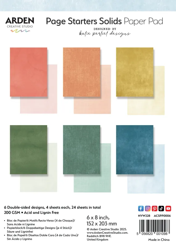 Arden Creative Studio - Page Starters by Katie Pertiet - Assorted