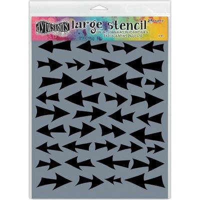Dylusions Stencils 9"X12" - Assorted