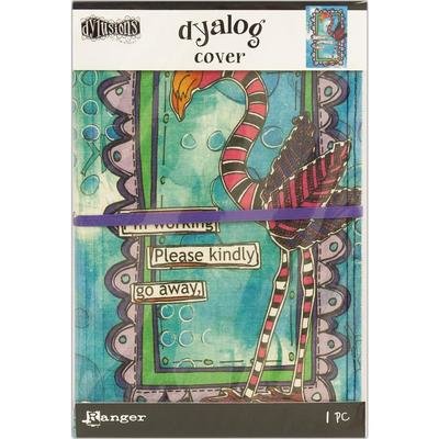 Dylusions Dyalog Canvas Printed Cover 5"X8" - Assorted