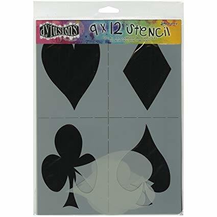 Dylusions Stencils 9"X12" - Assorted