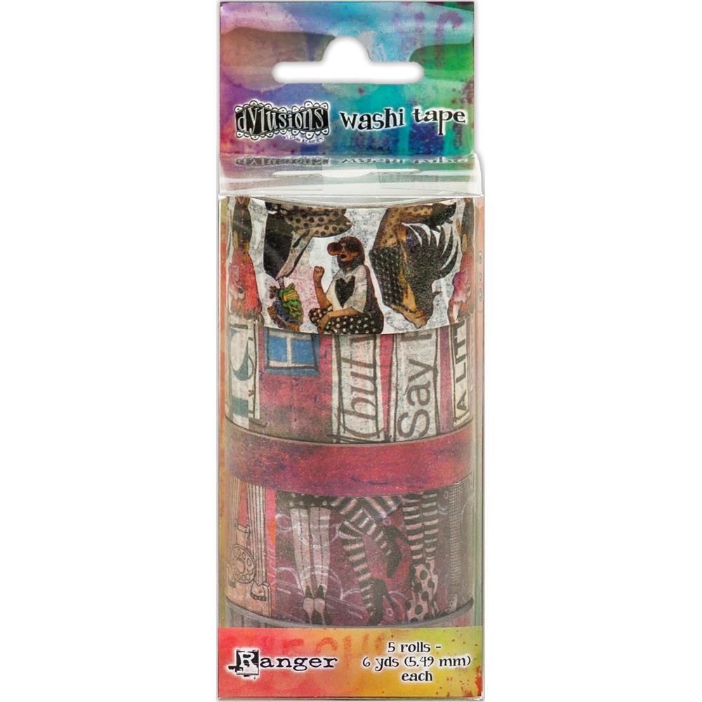 Dylusions Washi Tape Set - Assorted