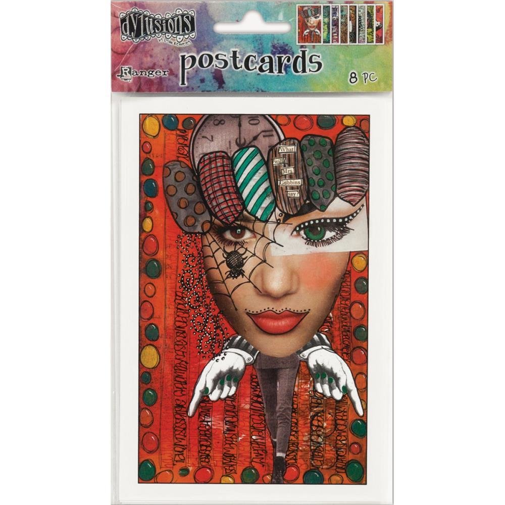 Dylusions Postcards