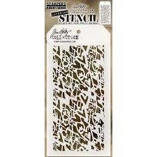 Tim Holtz Layering Stencil 4.125"X8.5" - Assorted