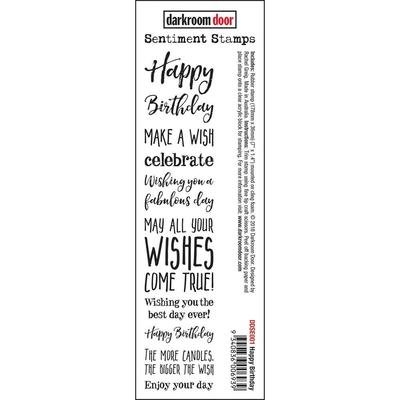 Darkroom Door Sentiment Stamps - Assorted