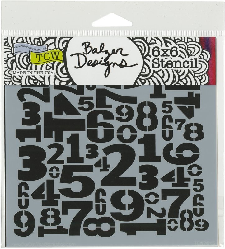 TCW Template Stencil 6"X6" - Assorted