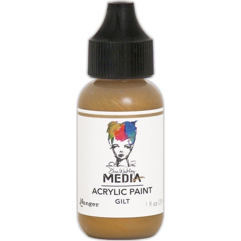 Dina Wakley MEdia Acrylic Paint Metallic