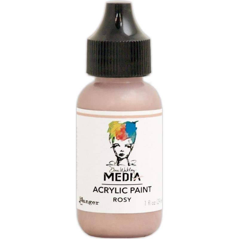 Dina Wakley MEdia Acrylic Paint Metallic