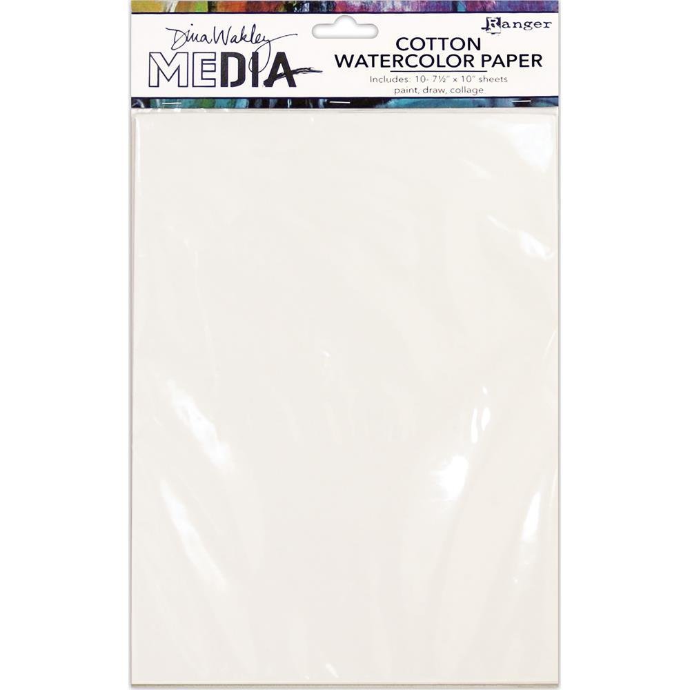 Dina Wakley Media Cotton Watercolor Paper Pack