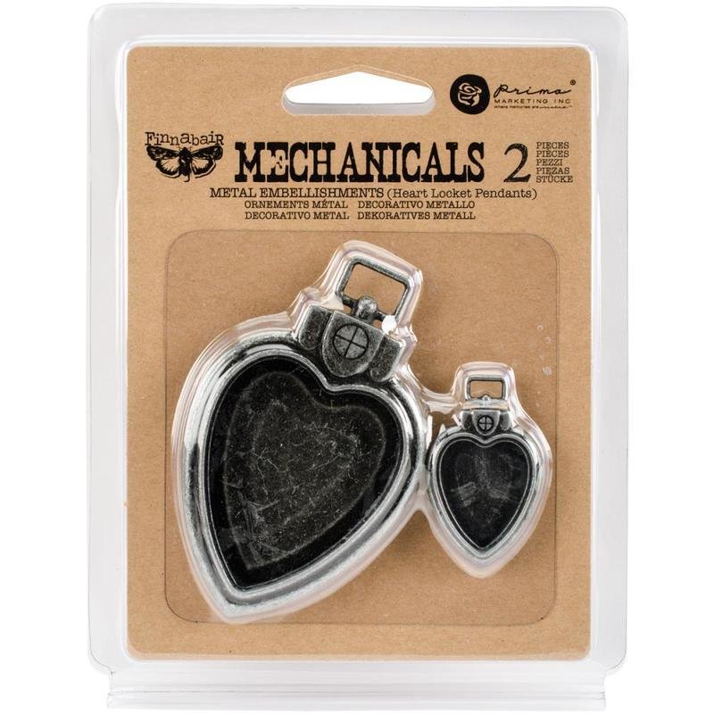 Finnabair Mechanicals Metal Embellishments - Assorted