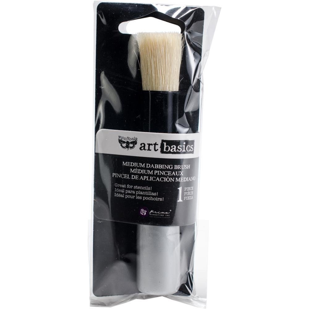 Finnabair Art Basics Dabbing Brush - Assorted, Size: Medium 0.75&quot;