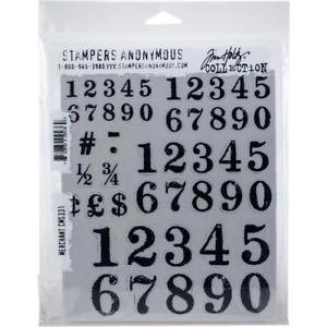 Tim Holtz Cling Stamps 7"X8.5" - Assorted