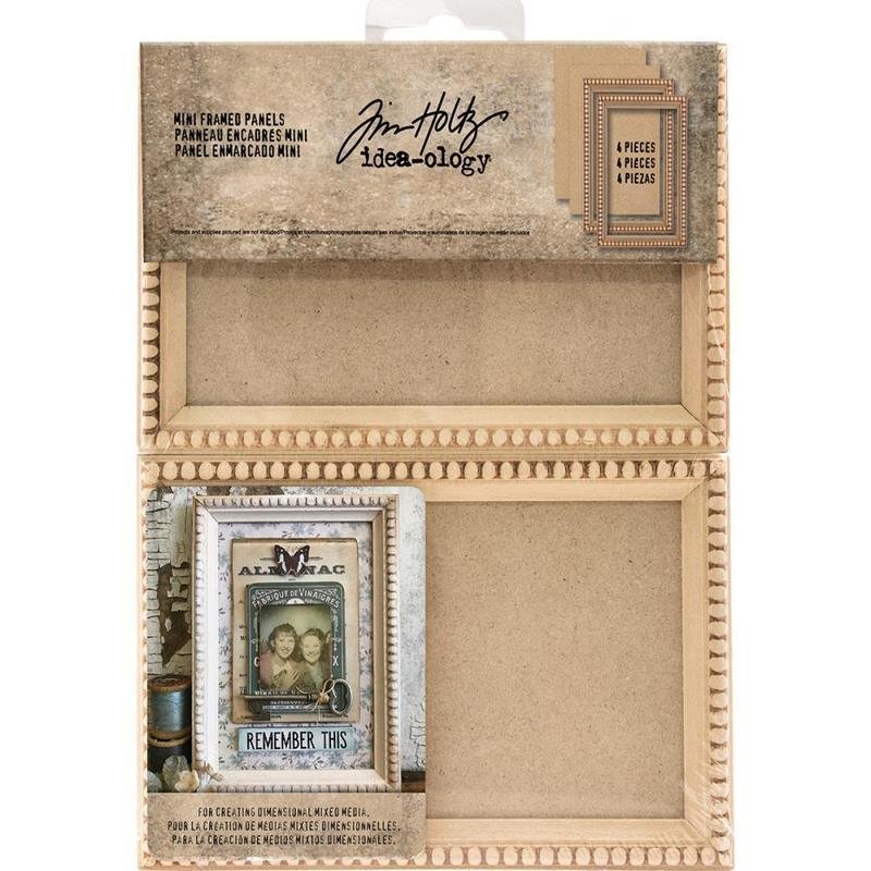 Tim Holtz Idea-ology Mini Wooden Framed Panels