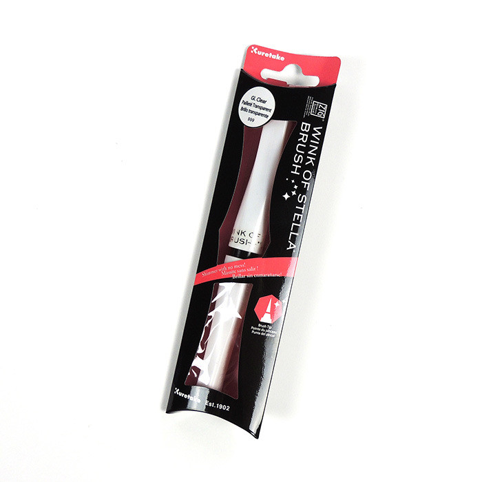 Zig Wink Of Stella Brush Tip Glitter Marker Clear