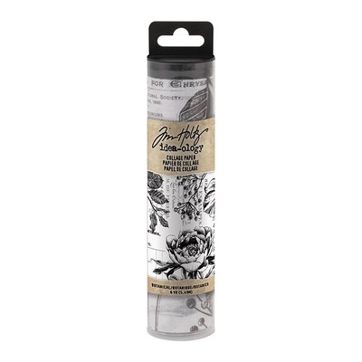 Tim Holtz Idea-ology Collage Paper Botanical