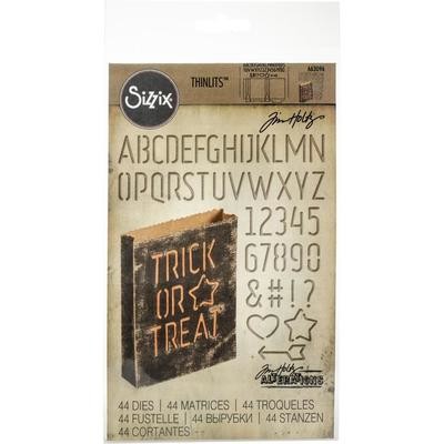 Tim Holtz Sizzix Thinlits Dies Treat Bag