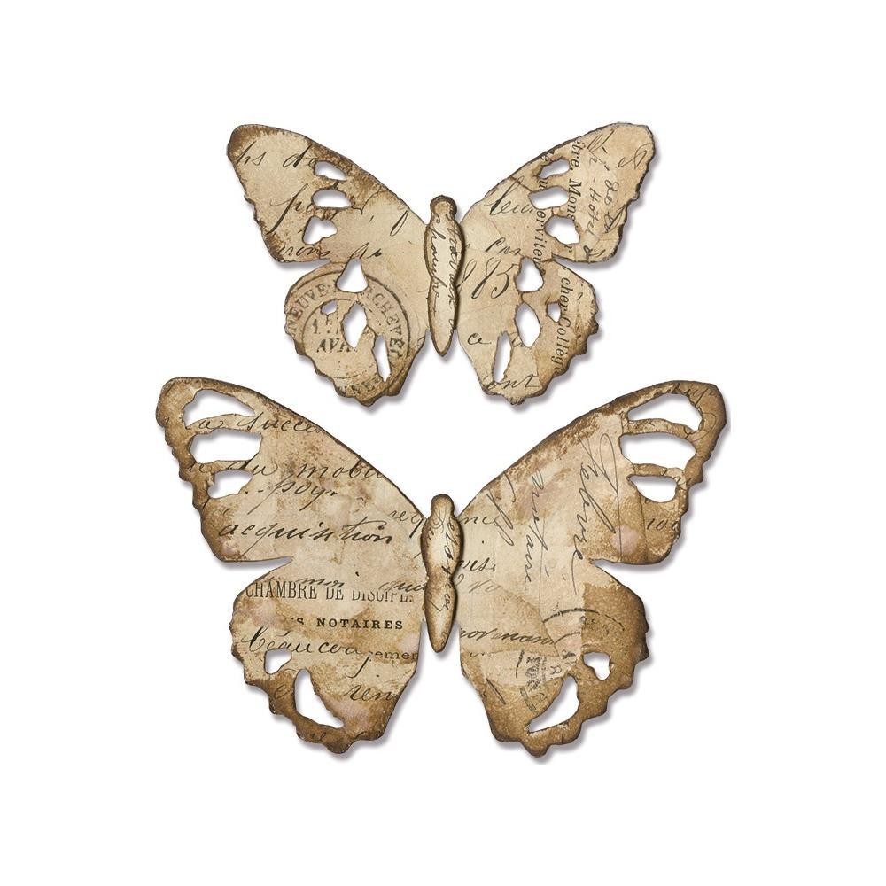 Tim Holtz Sizzix Bigz Die Tattered Butterfly