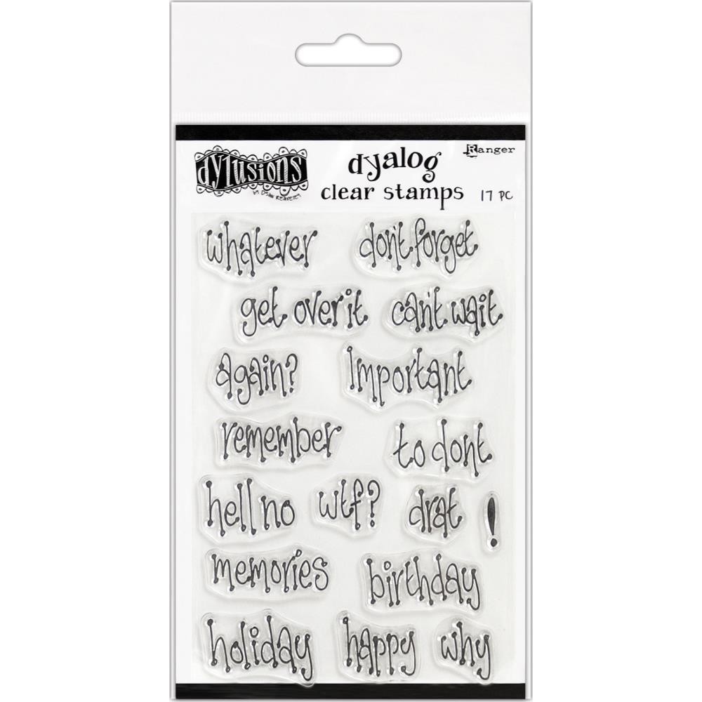 Dylusions Clear Stamps 4"X8" Whatever
