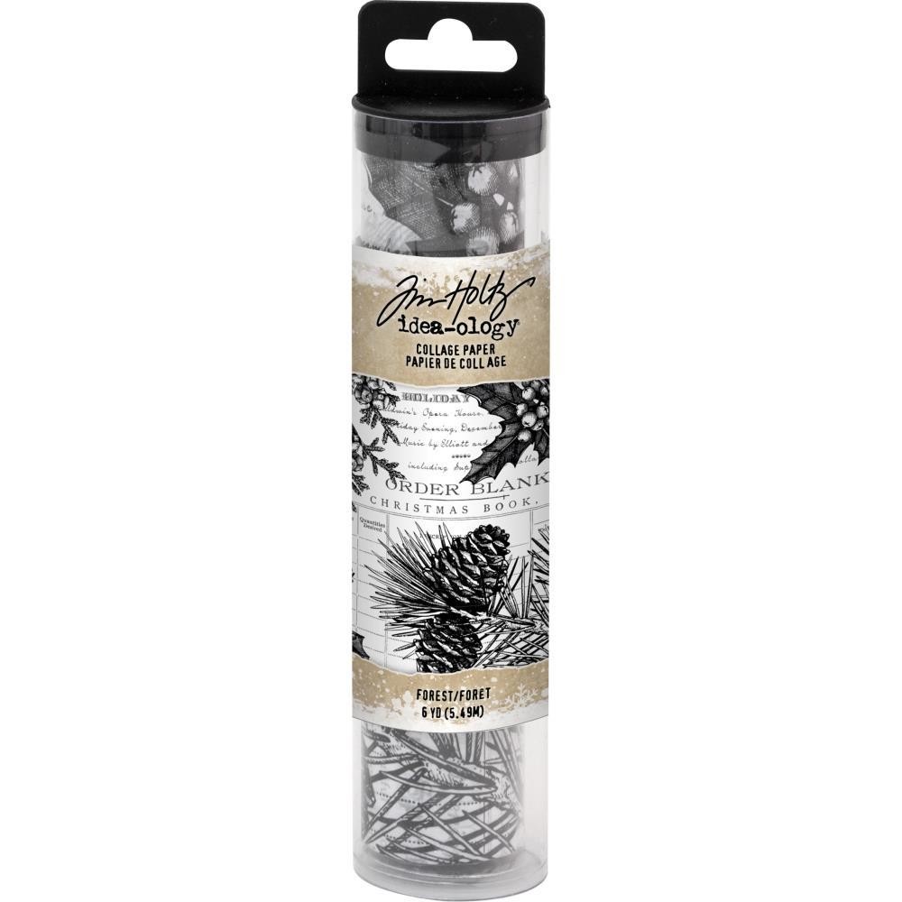 Tim Holtz Idea-ology Collage Paper Forest