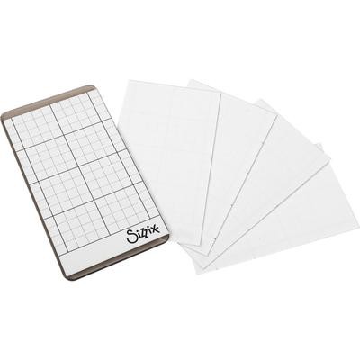 Tim Holtz Sizzix Sticky Grid Sheets 3&quot;x6.5&quot; 5/Pkg