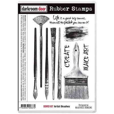 Darkroom Door Rubber Stamp Set - Assorted