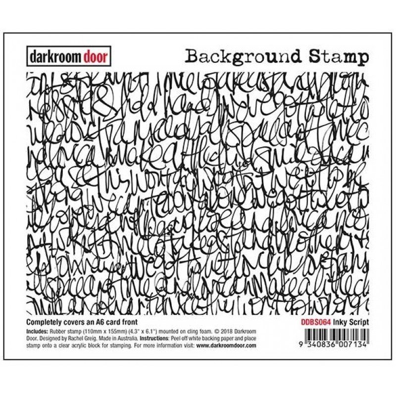 Darkroom Door Background Stamp - Assorted